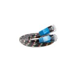 Slim Wirewin Toughkabel: STP, 10m, blau, Cat.6, AWG36, Klinkenschutz, Nylonmantel