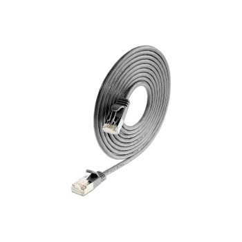 Slim Wirewin Pachkabel: F/FTP, 7.5m,schwarz, Cat.6, AWG36, doppelt geschirmt, 4mm Slim Wirewin Pachkabel: F/FTP, 7.5m,schwarz, Cat.6, AWG36, doppelt geschirmt, 4mm