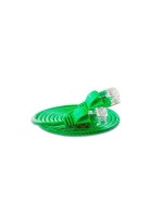 Slim Wirewin Câble patch: UTP, 7.5m, vert, Cat.6, AWG36, Klinkenschutz, rund, 2.8mm
