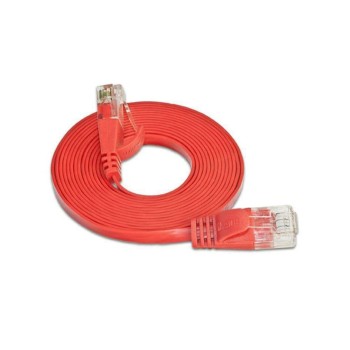 Wirewin Slim Patchkabel: UTP, 0.15m, rot, Cat.6, AWG36, Klinkenschutz, Längenaufdruck Wirewin Slim Patchkabel: UTP, 0.15m, rot, Cat.6, AWG36, Klinkenschutz, Längenaufdruck