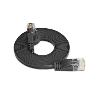 Wirewin Slim Patchkabel: UTP, 0.15m,schwarz, Cat.6, AWG36, Klinkenschutz, Längenaufdruck Wirewin Slim Patchkabel: UTP, 0.15m,schwarz, Cat.6, AWG36, Klinkenschutz, Längenaufdruck