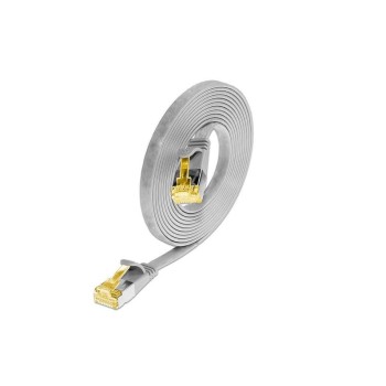 Slim Wirewin patch cable: U/FTP, 7.0m, grey, Cat.6A, geschirmt, PVC, flach, 1.85x6mm Slim Wirewin patch cable: U/FTP, 7.0m, grey, Cat.6A, geschirmt, PVC, flach, 1.85x6mm