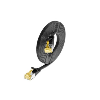 SLIM Câble patch slim Cat 6A, U/FTP, 5 m, Noir SLIM Câble patch slim Cat 6A, U/FTP, 5 m, Noir