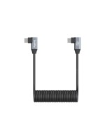 Smallrig Câble USB-C Coiled Data Cable Coudé sur coudé