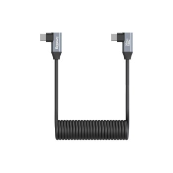 SmallRig USB-C Coiled Data Cable, Angled to Angled SmallRig USB-C Coiled Data Cable, Angled to Angled