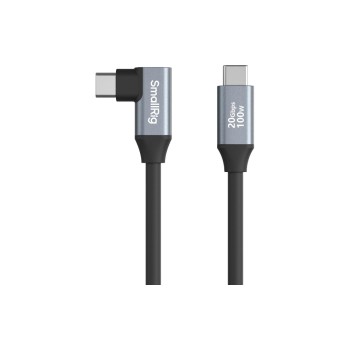 SmallRig USB-C Data Cable 35cm, Straight to Angled SmallRig USB-C Data Cable 35cm, Straight to Angled