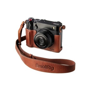 Smallrig Kit d'étui en cuir pour FUJIFILM GFX100RF Brun