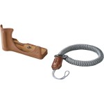 SmallRig Leather Half Case Kit, for Canon EOS R50 V (Brown)