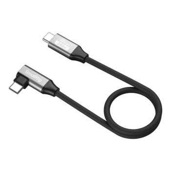 SmallRig USB-C Data Cable 35cm, Straight to Angled (40Gbps + 240W + 8K) SmallRig USB-C Data Cable 35cm, Straight to Angled (40Gbps + 240W + 8K)