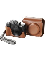 Smallrig Set d'étuis en cuir pour Canon PowerShot V1 Brun