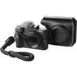 Smallrig Set d'étuis en cuir pour Canon PowerShot V1 Noir