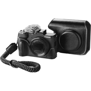 Smallrig Set d'étuis en cuir pour Canon PowerShot V1 Noir Smallrig Set d'étuis en cuir pour Canon PowerShot V1 Noir