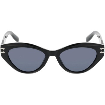 SMARTY Lunettes de soleil Glarus Black/Silver, avec étui