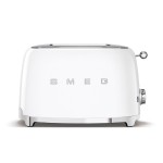 SMEG Grille-pain 50's Retro Style TSF01WHEU Blanc