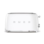 SMEG Grille-pain 50's Style TSF02WHEU Blanc