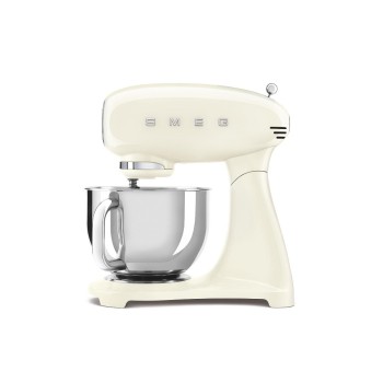 SMEG Küchenmaschine 50's SMF03CREU, creme, Planetarrührwerk, 800 Watt