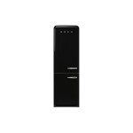 SMEG Réfrigérateur congélateur FAB32LBL5 Noir, Gauche