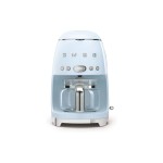 SMEG Cafetière filtre 50's Style DCF02PBEU Bleu pastel