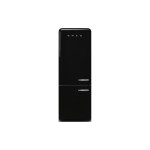 SMEG Réfrigérateur congélateur FAB38LBL6 Noir, Gauche