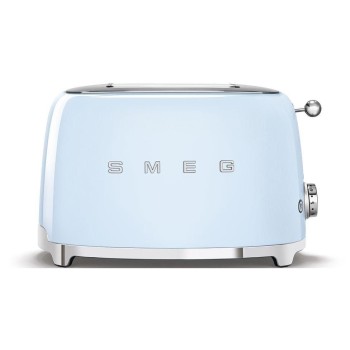 SMEG Toaster 50's pastellblue, 2 extra breite Toastschlitze, 950 Watt