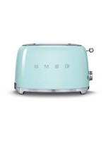 SMEG Toaster 50's pastellgrün, 2 extra breite Toastschlitze, 950 Watt