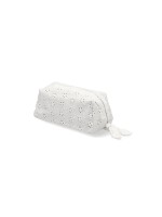 Södahl Necessaire Weekend Stories, White, 22x11x11cm, 100% Baumwolle