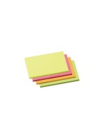 Soennecken Haftnotiz 75 x 125 mm, 4 x 100 Blatt, neonfarben