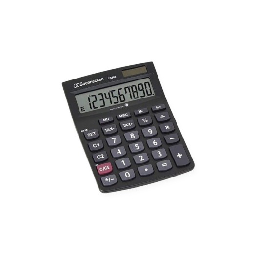 Soennecken Calculatrice CS600, Noir