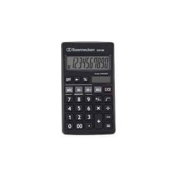 Soennecken calculator CS150, gold