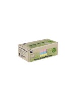 Soennecken Haftnotiz oeco Recycling, 12 Stk, 75 x 75 mm, grün, yellow rosa, blue