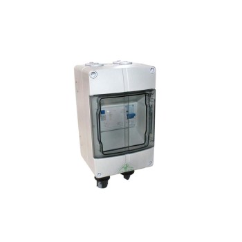 Solar-pac Grid-Box RCCB DFS 2 B SK, for den AC-Anschluss der PV-Anlage T13 IP55 Solar-pac Grid-Box RCCB DFS 2 B SK, for den AC-Anschluss der PV-Anlage T13 IP55
