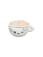 Sombo Peluche Café 18 cm, brun/blanc