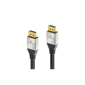 Sonero 4K Displayport cable, 3.00 m, Stecker <-> Stecker, 4K/60Hz Sonero 4K Displayport cable, 3.00 m, Stecker <-> Stecker, 4K/60Hz
