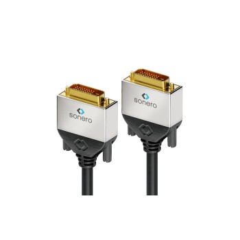 Sonero 4K Displayport auf HDMI cable, 1.00 m, Stecker -> Stecker Sonero 4K Displayport auf HDMI cable, 1.00 m, Stecker -> Stecker