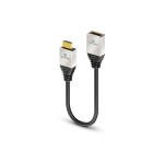 Sonero HDMI auf HDMI Portsaver, 0.25m cablelänge