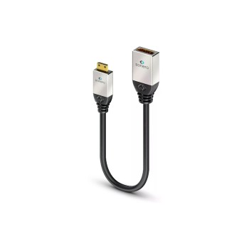 Sonero Mini HDMI auf HDMI Portsaver, 0.25m cablelänge Sonero Mini HDMI auf HDMI Portsaver, 0.25m cablelänge