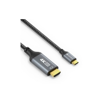 Sonero USB-C - HDMI cable, 2.0m, Nylon Mantel, 4K/60Hz Sonero USB-C - HDMI cable, 2.0m, Nylon Mantel, 4K/60Hz