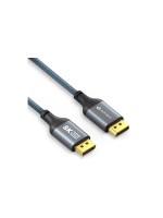 Sonero 8K Displayport 1.4 cable, 3.0m, Nylon Mantel, 8K/60Hz
