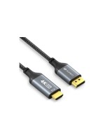 Sonero 4K Displayport -> HDMI cable, 1.0m, Nylon Mantel, 4K/60Hz
