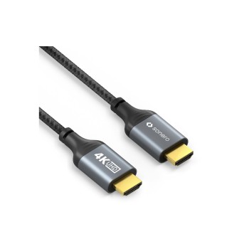 Sonero 4K HDMI cable, 1.0m, Nylon Mantel, 4K/60Hz Sonero 4K HDMI cable, 1.0m, Nylon Mantel, 4K/60Hz