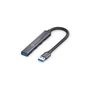 Sonero 4-Port Hub,1xUSB-A 3.2 Stecker,5Gbps, 15 cm, Buchsen: 1xUSB-A 3.2, 3xUSB-A 2.0