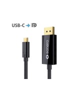 Sonero USB-C - Displayport cable, 1.5m, black, Auflösung bis 3820 x 2160 @ 60 Hz