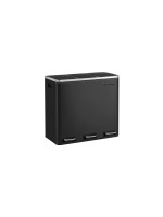 Songmics Treteimer, black , 61x34x55.5 cm (BxTxH), Stahl
