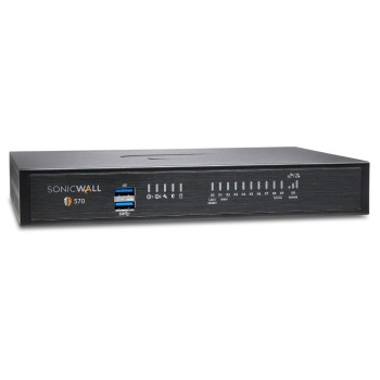 SonicWALL TZ-570 Total Secure Advanced, Appliance, w/APSS, 1yr, with EPSS+NSM Ess.