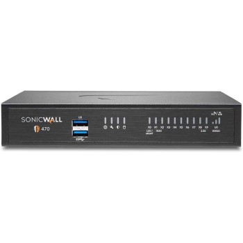 SonicWALL TZ-470 TotalSecure Advanced, Appliance, w/APSS, 1yr, with EPSS+NSM Ess.