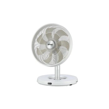 Sonnenkönig Ventilateur sur pied Flexfan Argenté/Blanc