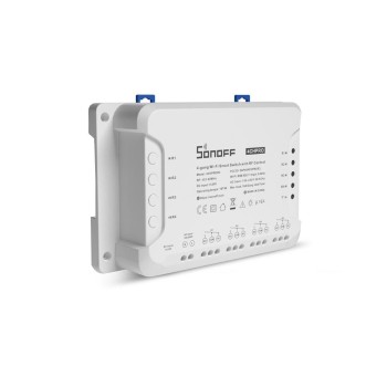 SONOFF WiFi-RF-Schaltaktor 4-fach 4CHPROR3, DIY 230V 10A 2200W Max. 40A 8800W white