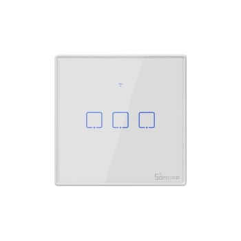 SONOFF RF-Lichtschalter T2EU3C-RF, DC 6V (ohne 2xCR2032 Batterie)