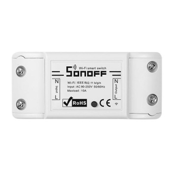 SONOFF WiFi-Schaltaktor 1-fach BASICR2, DIY 230V 10A 2200W white