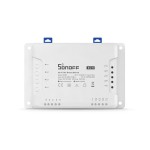SONOFF Actionneur de commutation Wi-Fi 4CHR3, quadruple, 230 V, 10 A, Blanc